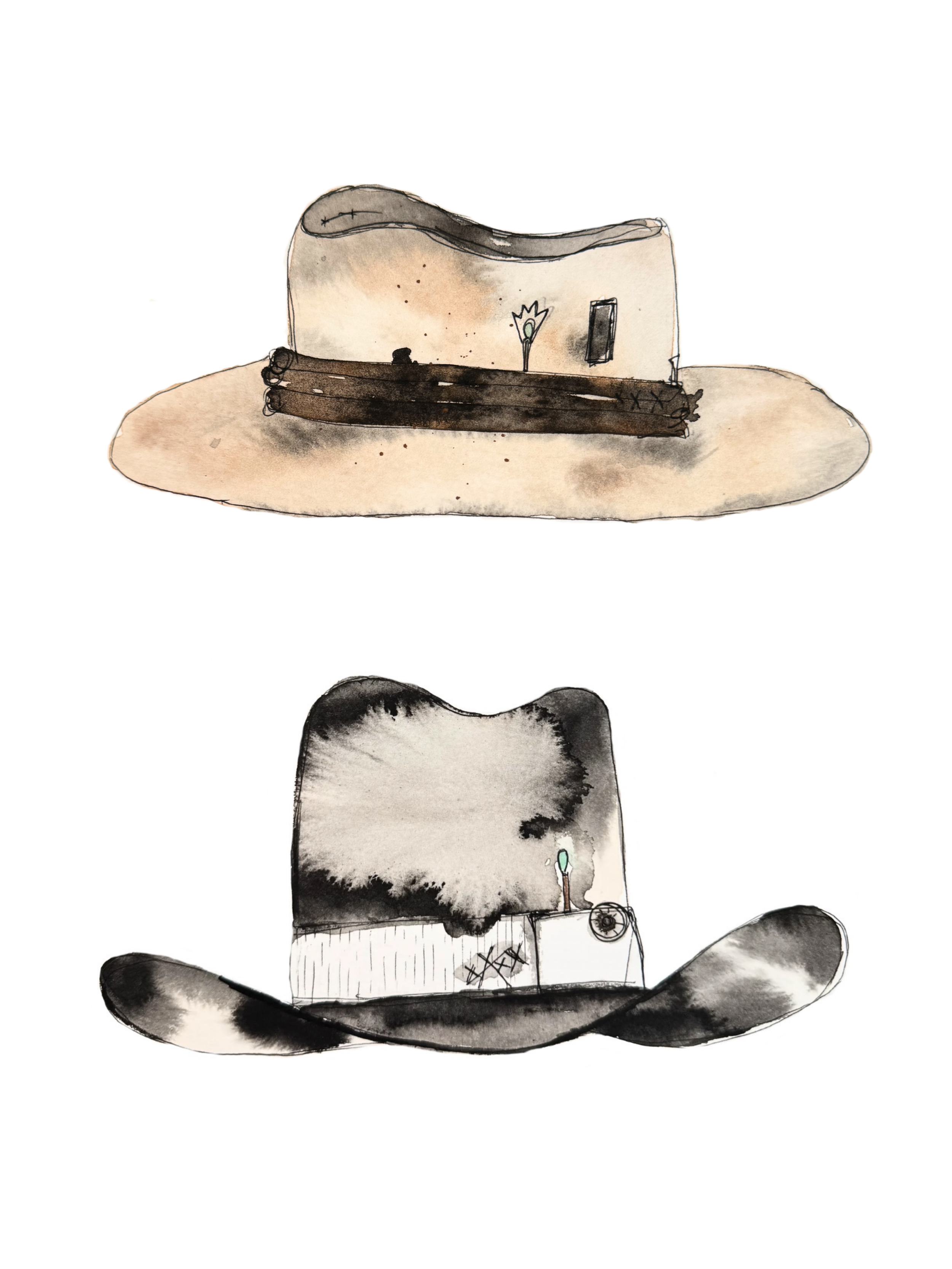 Two Hats — artwork