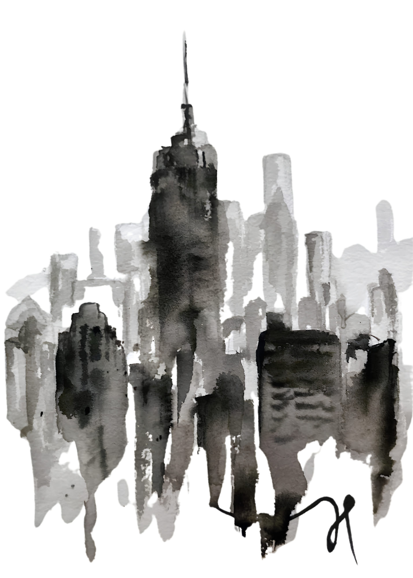 New York Skyline — artwork