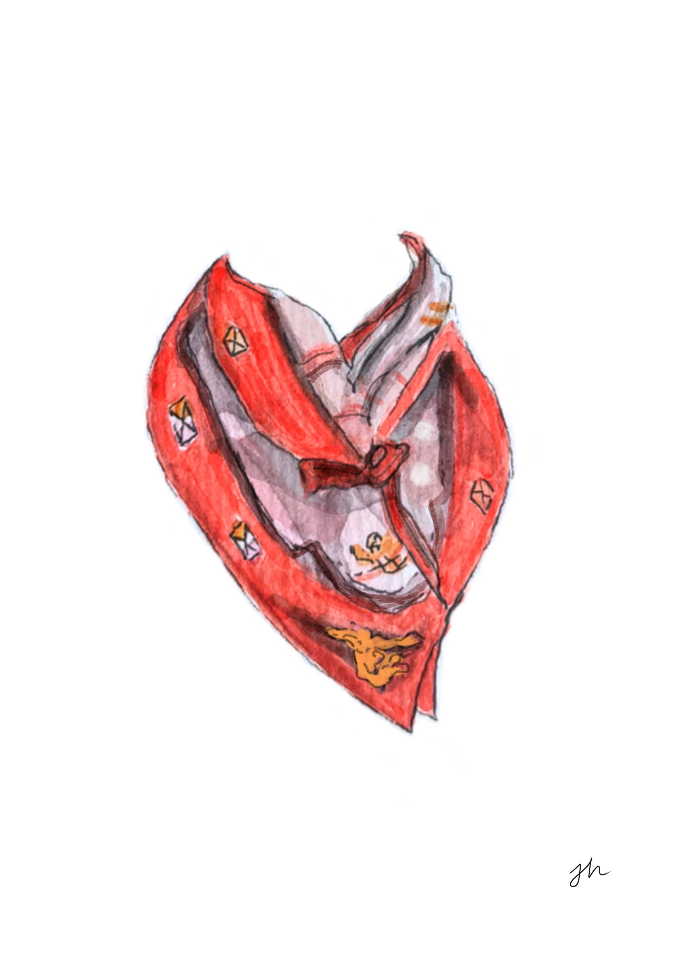 Hermès Scarf — artwork